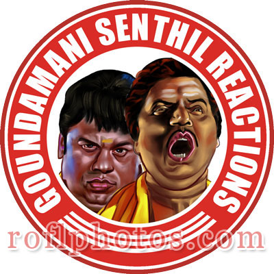Goundamani Senthil Different Face Reactions